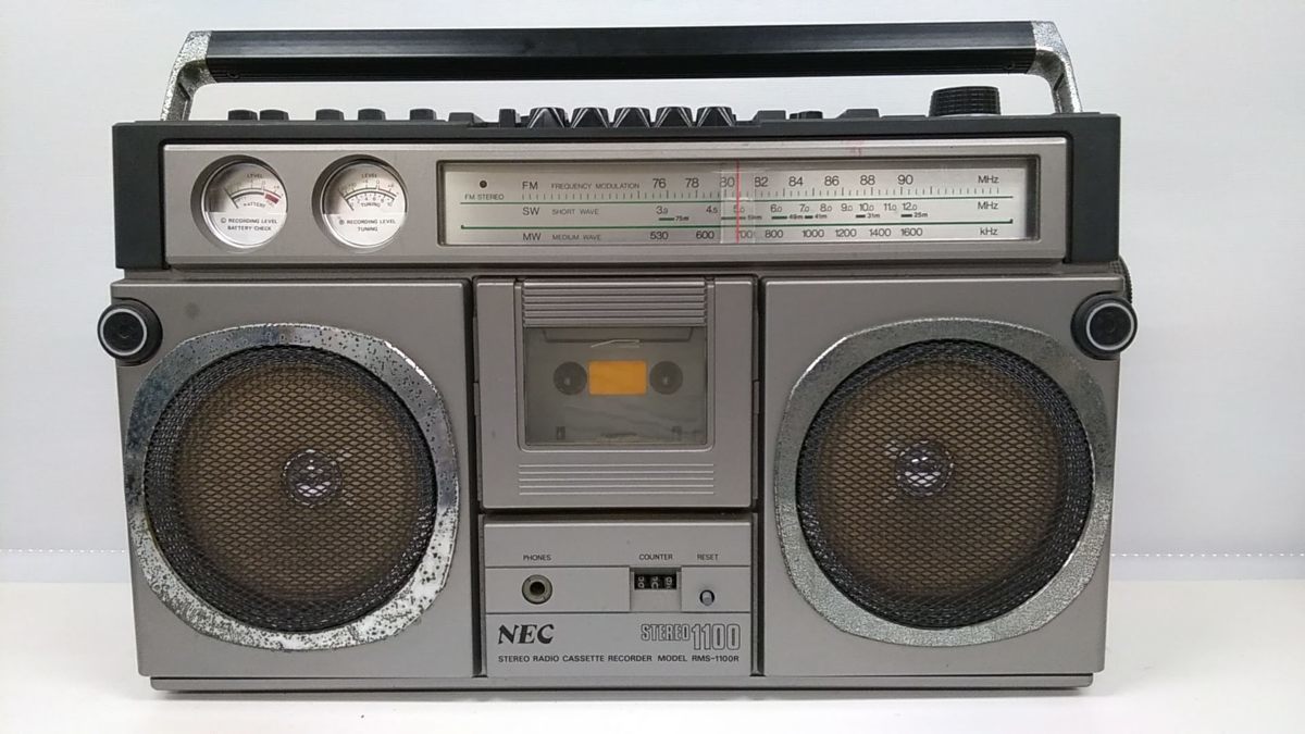 NEC RMS-1100R - ラジカセ カセット RMS-*1100R 専用スピーカーあり
