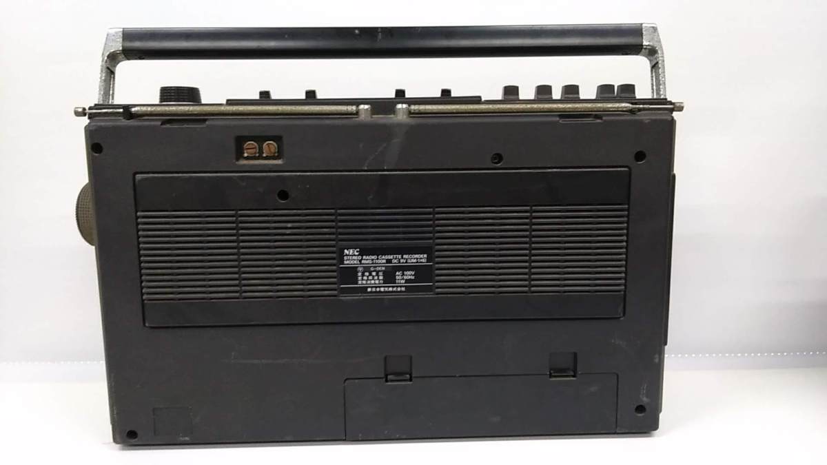 NEC RMS-1100R - ラジカセ カセット RMS-*1100R 専用スピーカーあり