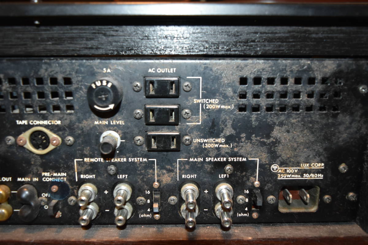分解整備済！ LUX SQ－38 LUXMAN SQ