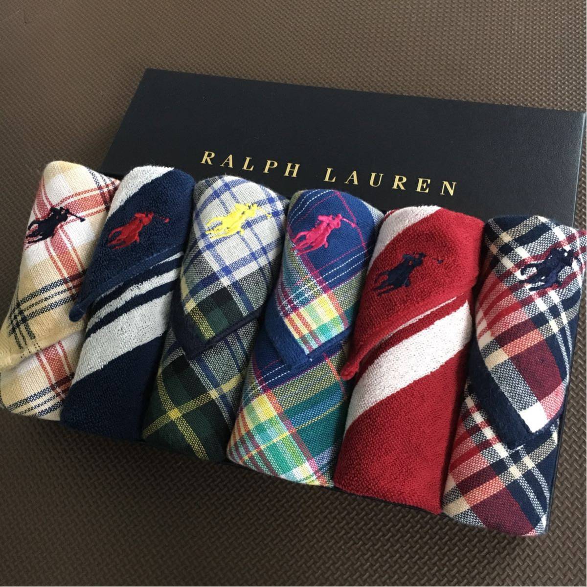  c ギフト袋付 タグシールあり ラルフローレン ガーゼ&タオルハンカチ6枚セット 贈り物 プレゼント(男性用)｜売買されたオークション情報、yahooの商品情報をアーカイブ公開 - オークファ 男性用