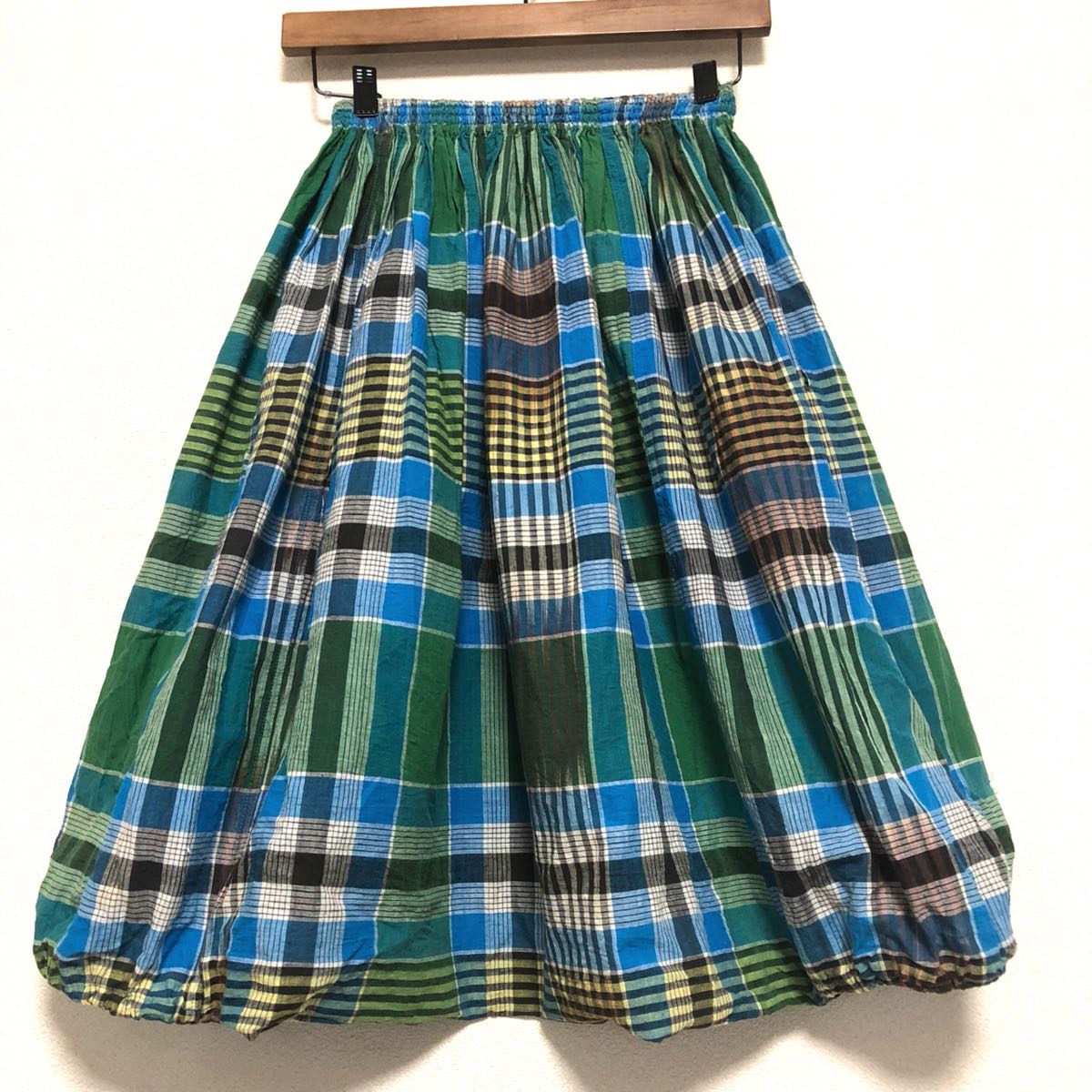 80Sヴィンテージ◎レア美品】COMME DES GARCONS チェック柄ボリューム