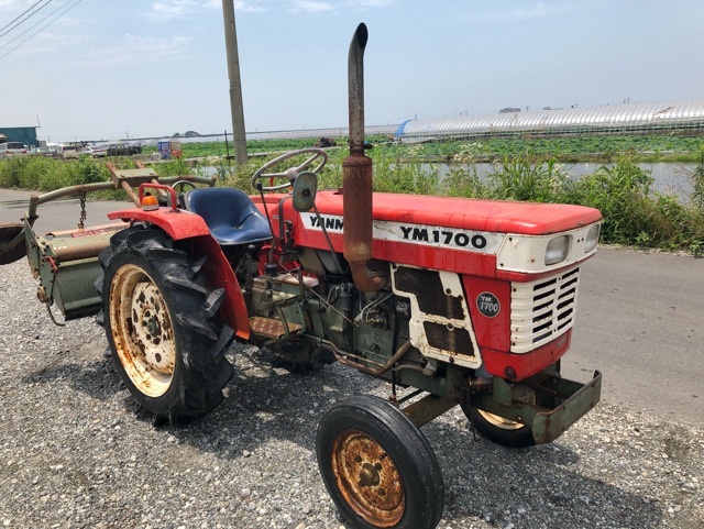 ヤンマートラクター YM1700 耕運機 【熊本】ヤンマートラクターYM1700 