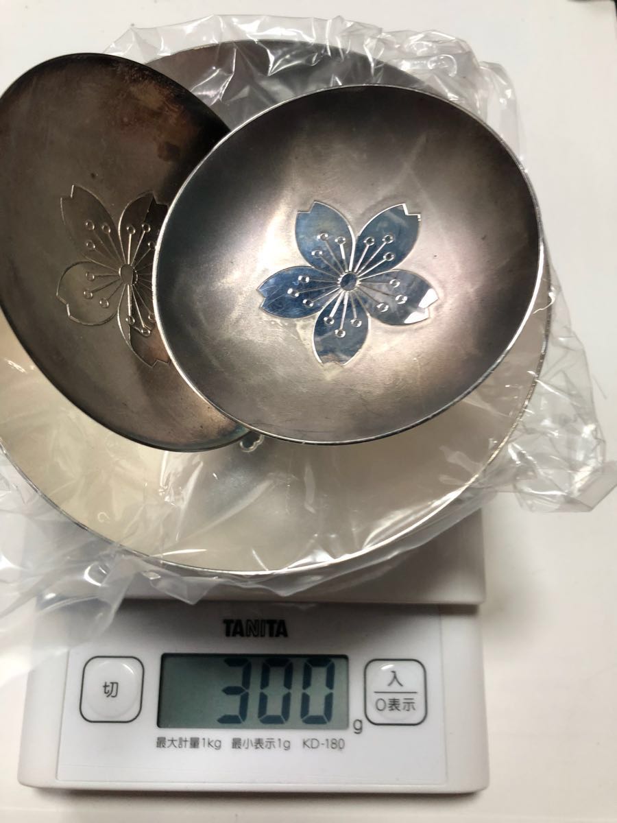 銀製 グラス 杯 300g 銀器シルバー SILVERカップ 酒器 盃 宮本商行