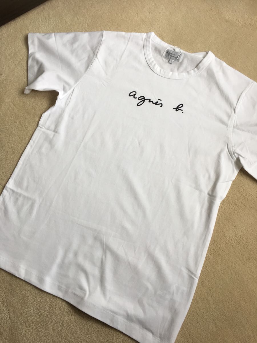 未使用アニエスベーオム　ロゴ　Ｔシャツ　送料込み