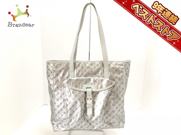 ゲラルディーニ GHERARDINI バッグ ショルダーバッグ PVC(塩化ビニール) シルバー×ライトグレー GHERARDINI ゲラルディーニ ショルダーバッグ ソフティ SOFTY TP