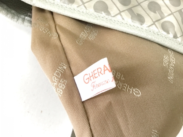 ゲラルディーニ GHERARDINI バッグ ショルダーバッグ PVC(塩化ビニール) シルバー×ライトグレー GHERARDINI ゲラルディーニ ショルダーバッグ ソフティ SOFTY TP