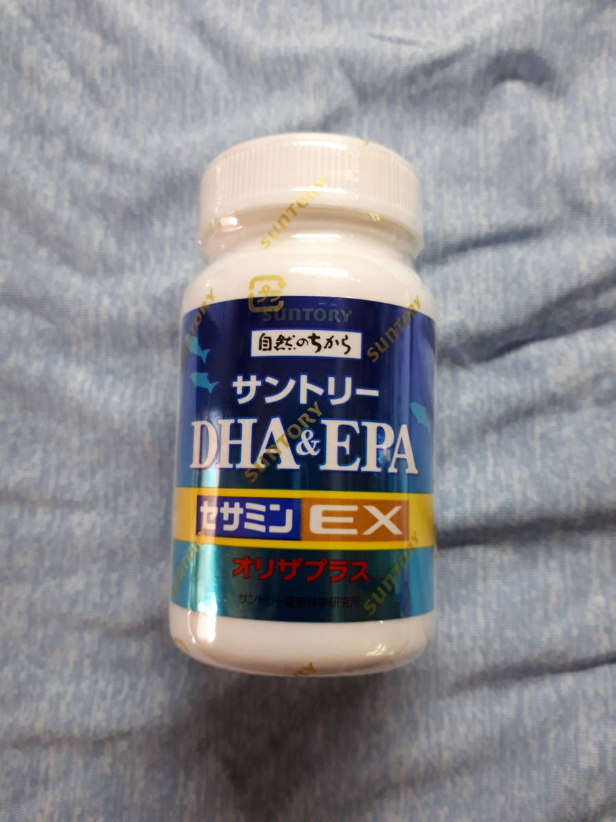 120粒 サントリー自然のちからDHA＆EPA セサミンEX サプリメント 