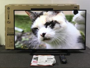 1円 SHARP/シャープ AQUOS 40V型 フルHD液晶テレビ LC-40W35-B 2017年 