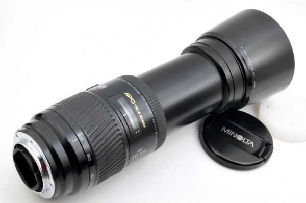 美品】MINOLTA APO TELE ZOOM AF100-400mm F4.5-6.7 SONY Aマウントに
