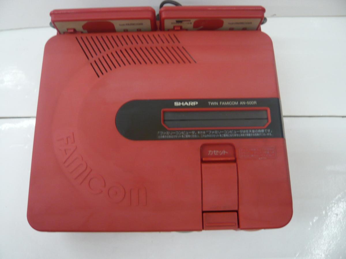 izu◇ジャンク品◇SHARP ツインファミコン AN-500R
