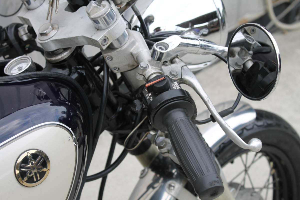 CRキャブ SR400 カフェレーサー スタイル セパハン スカチューン 