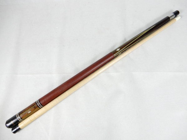 中古 STELLA ステラ ビリヤード キュー 革巻き シャフト バット
