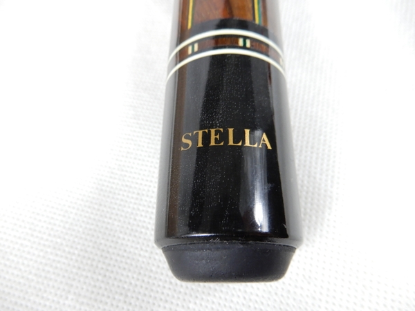 中古 STELLA ステラ ビリヤード キュー 革巻き シャフト バット