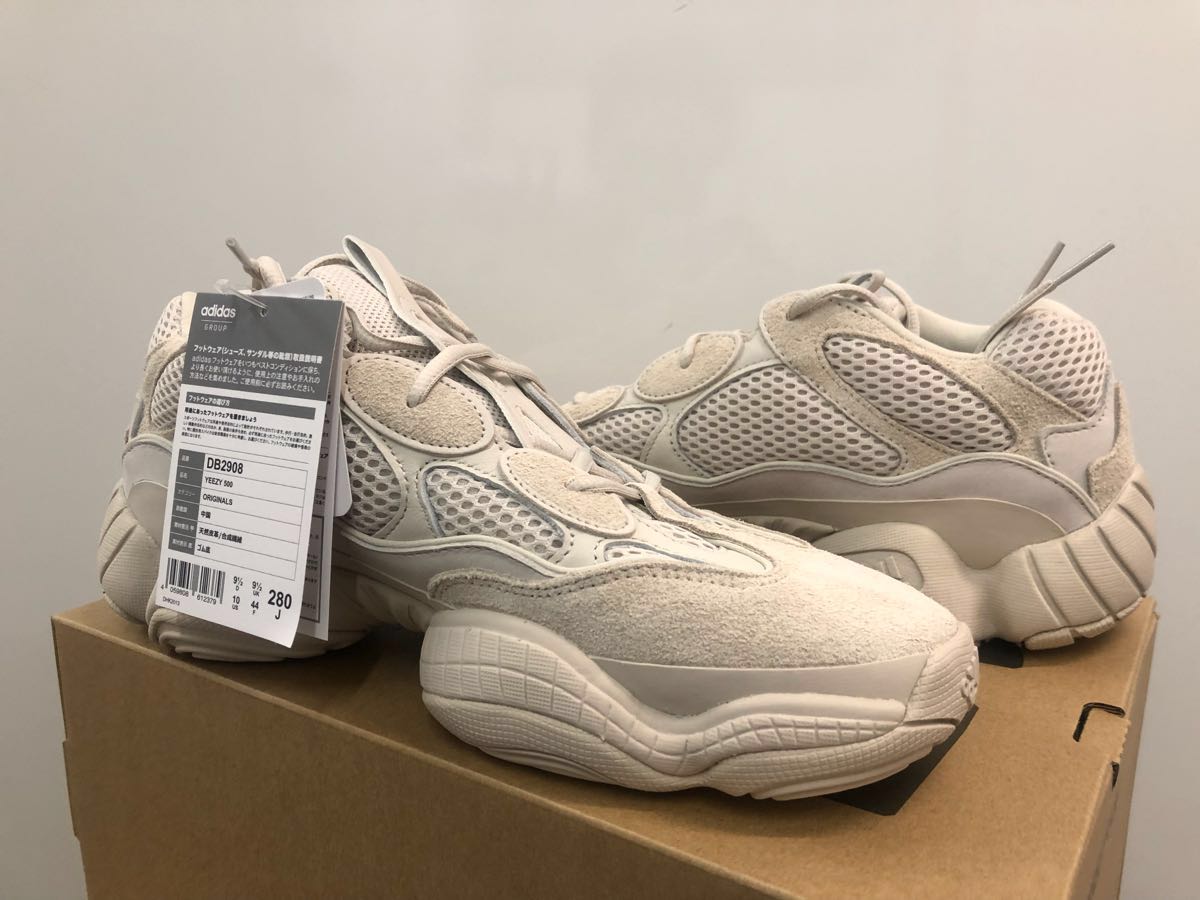DB2908 adidas Originals YEEZY 500 BLUSH アディダス イージー ブラッシュ 28.0cm US10 国内正規品 新品未使用 カニエ ウエスト Yeezy 0 DB2908 Excellent Owned Buy