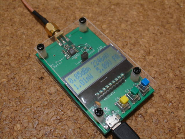 数量限定，定番人気 RF Power Meter 電界強度計 AD8307 LCD表示 自作品(アクセサリ)｜売買されたオークション情報、yahooの商品情報をアーカイブ公開 - オークファン アクセサリ