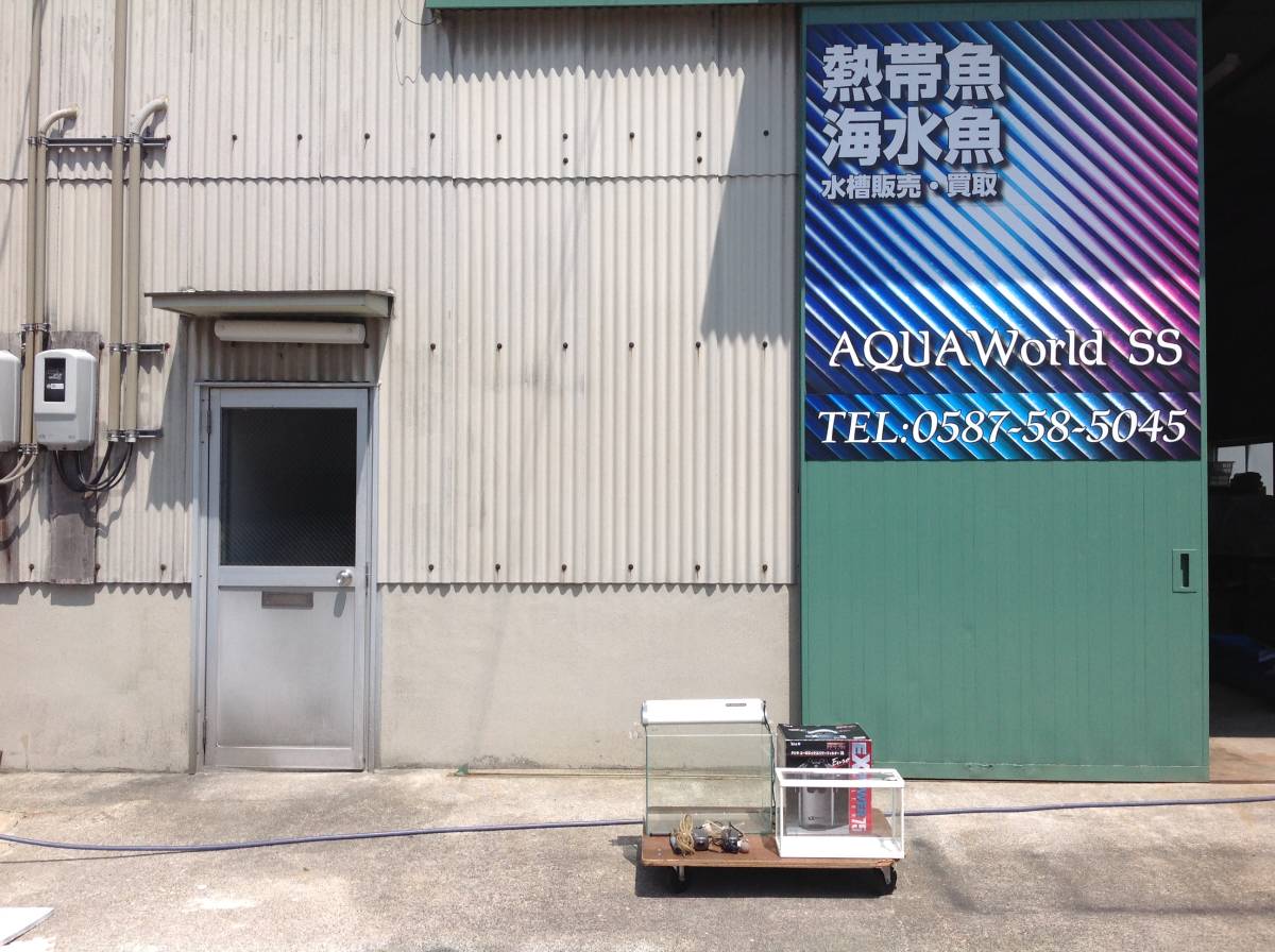 【限定セール，大得価】 ガラス水槽 W450 D230 H350 付属品多数(45cm～)｜売買されたオークション情報、yahooの商品情報をアーカイブ公開 - オークファン 45cm～