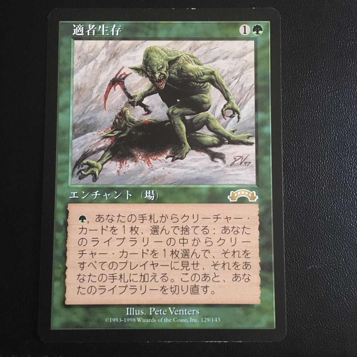適者生存/Survival of the Fittest 4枚セット