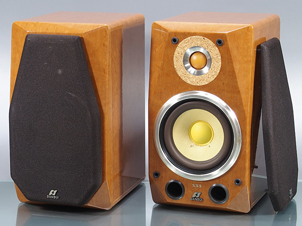 ☆希少種 SANSUI S33 2WAY スピーカー・妥協無サンスイサウンド☆ξ