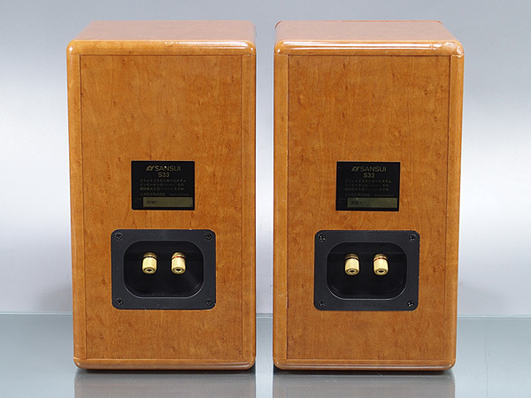 ☆希少種 SANSUI S33 2WAY スピーカー・妥協無サンスイサウンド☆ξ