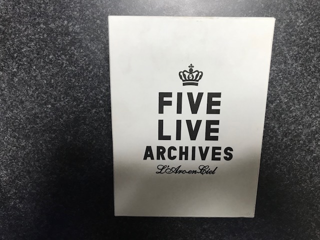 ラルクアンシエル FIVE LIVE ARCHIVES L'Arc～en～ciel BOX FIVE LIVE