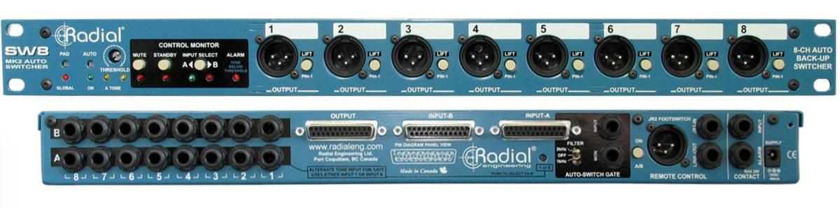 Radial SW8 MK2 マニピ必須DI 中古良品 ① 【公式通販】