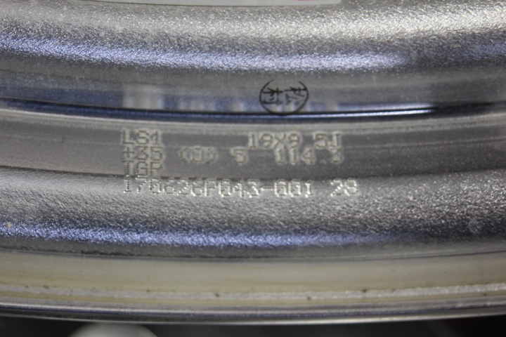 深リムｗワークホイール　2本　タイヤ1本_8