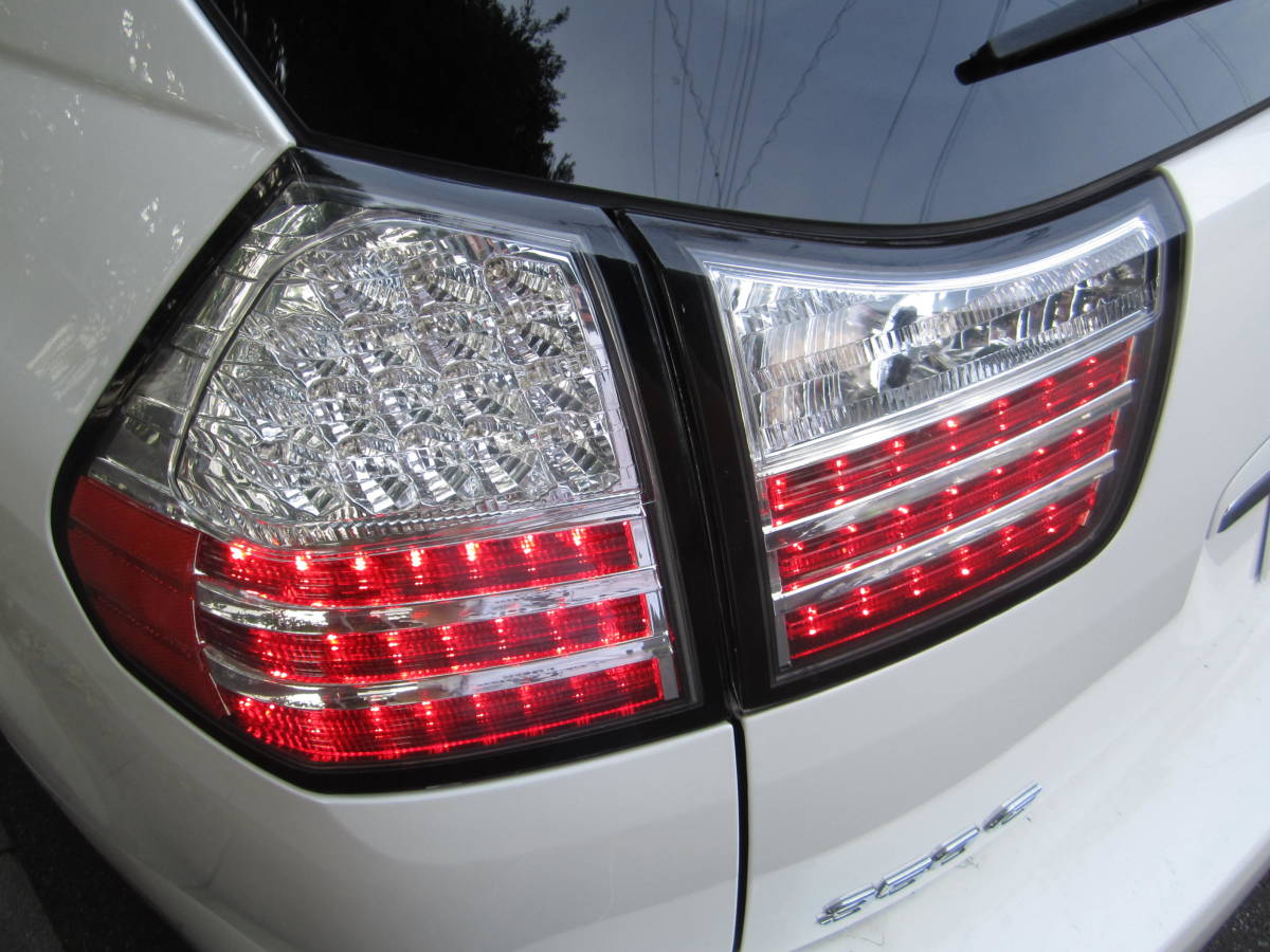 クリスタルアイ ハリアー30系 LEDテールランプ 中古 ハリアー 30系 テールランプ LED クリスタルアイ レクサスルック