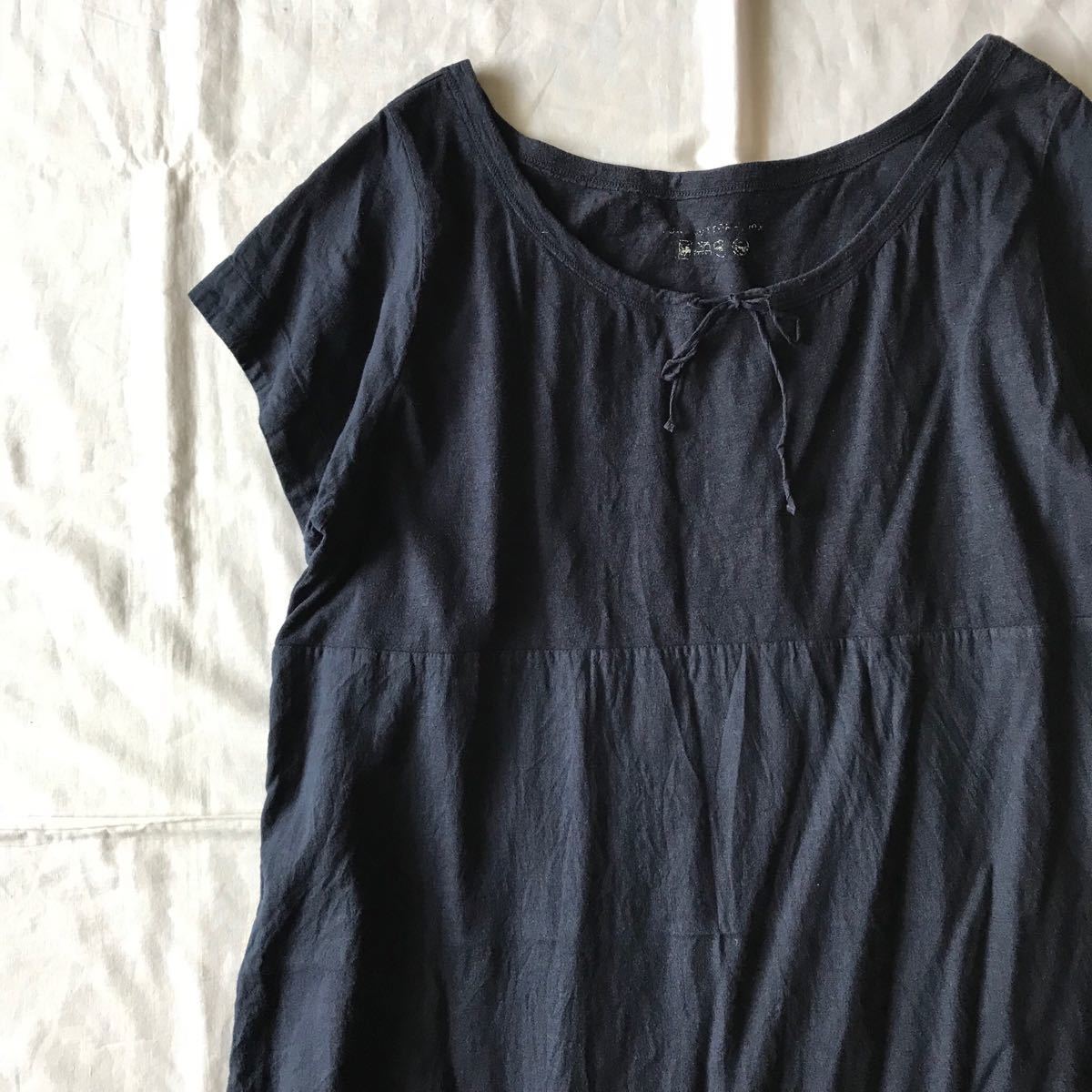 【送料無料】ゆったり☆45rpm コットン ワンピース 45r ワンピース 45R - チノフラワー ゆったり☆45r コットンの中古品