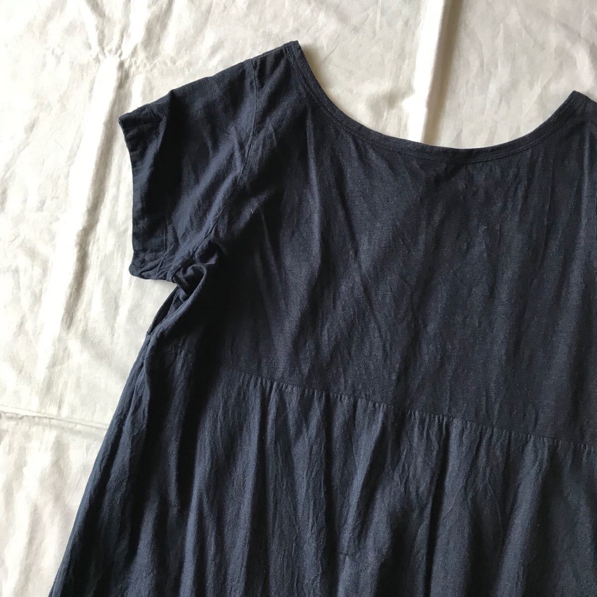 【送料無料】ゆったり☆45rpm コットン ワンピース 45r ワンピース 45R - チノフラワー ゆったり☆45r コットンの中古品