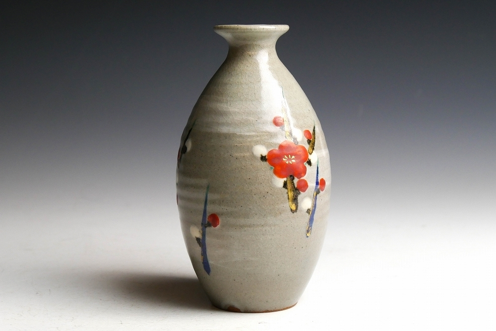 幸 特別展】千家十職◇永楽善五郎(即全)造 乾山写 梅