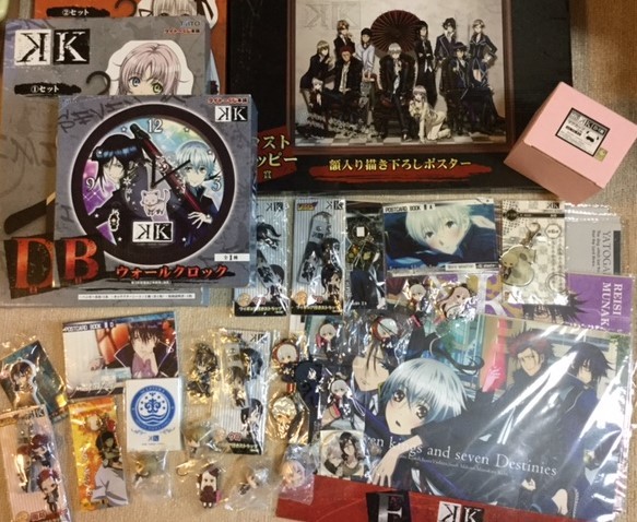☆★K MISSING KINGS アニメ ラバーストラップ タイトーくじ アニくじ ウォールクロック ポスター グッズ セット 大量 処分 まとめ売り★☆_1