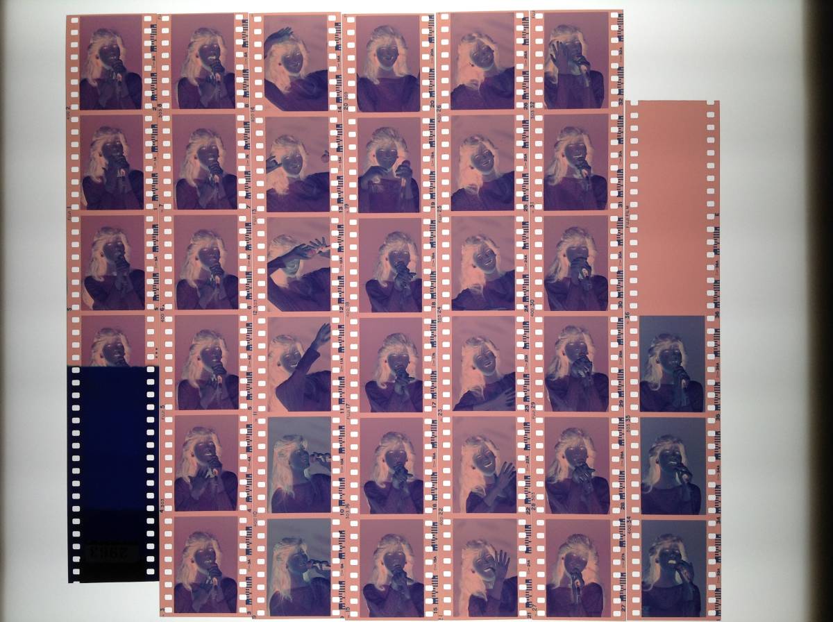 2963南野陽子ネガフィルム36コマ