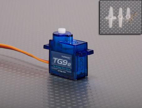 Turnigy TG9e 9g / 1.4kg / 0.09sec マイクロサーボ 8個セット