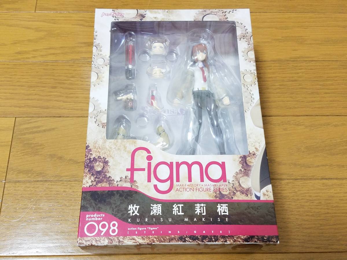 ■098 figma フィグマ 牧瀬 紅莉栖 シュタインズ・ゲート マックスファクトリー グッドスマイルカンパニー　浅井真紀