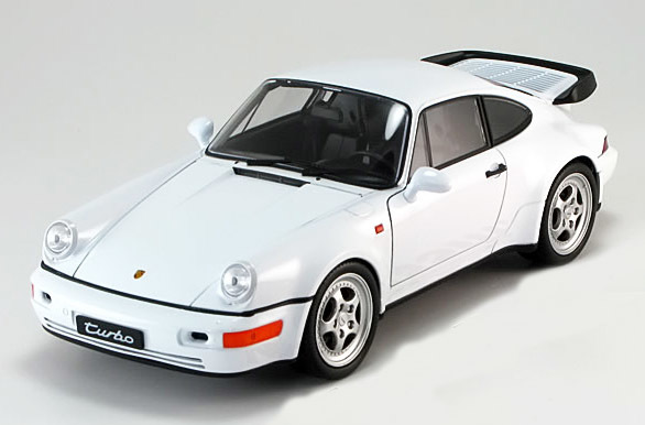 Welly 1/18 ポルシェ・964ターボ white 【公式通販】