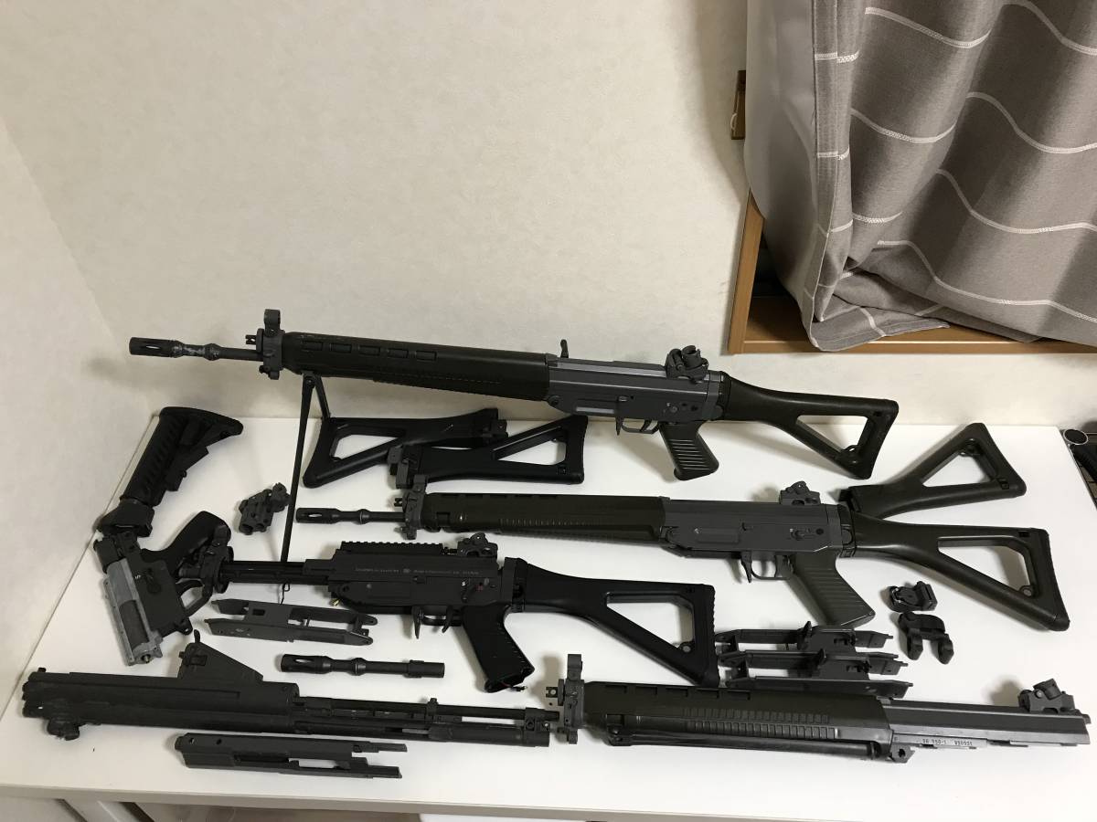 中古 ジャンク 電動ガン セット 東京マルイ 「SIG550」「SG552」 中古