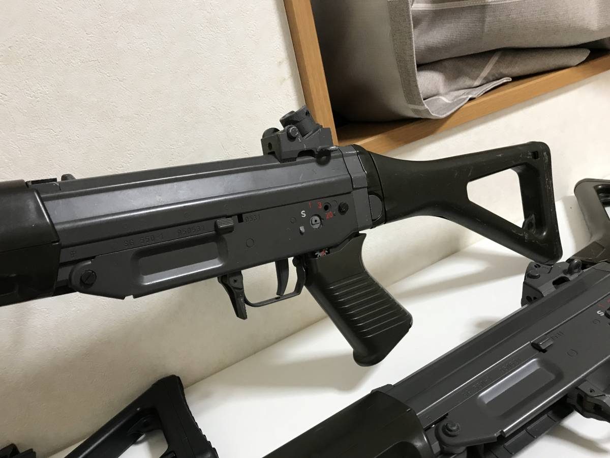 中古 ジャンク 電動ガン セット 東京マルイ 「SIG550」「SG552」 中古