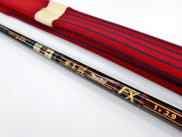 がま波　Mark Ⅱ FX 2号3.9 磯竿 がまかつ がまかつ がま波 FX markⅡ 1号3.9 mミニガイド マークⅡ 磯竿