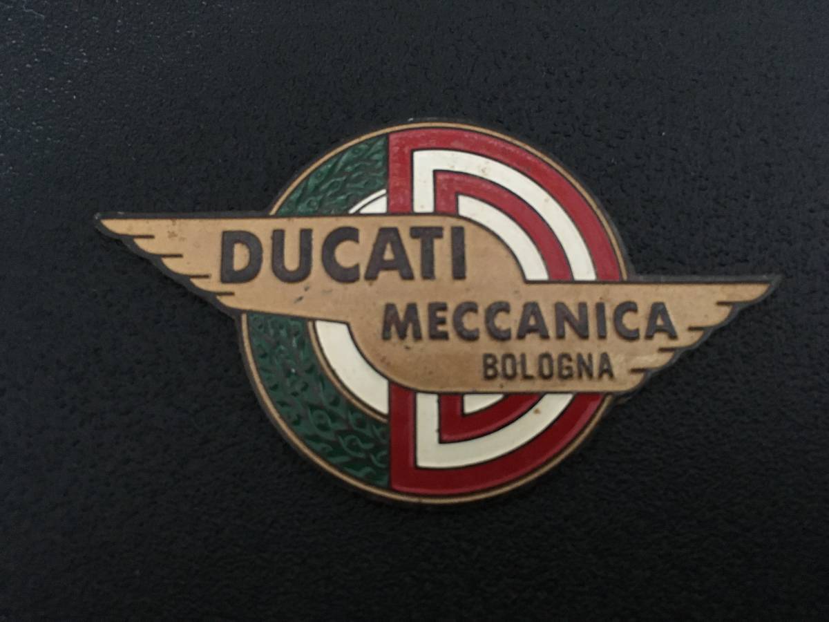  オリジナル 村山モータース当時物 DUCATI MECCANICA メタルステッカー 750S750GT750SS860GT900SSMHR ベベル パンタ系等に(ステッカー、デカール)｜売買されたオークション情報、yahooの商品情報をアーカ ステッカー、デカール