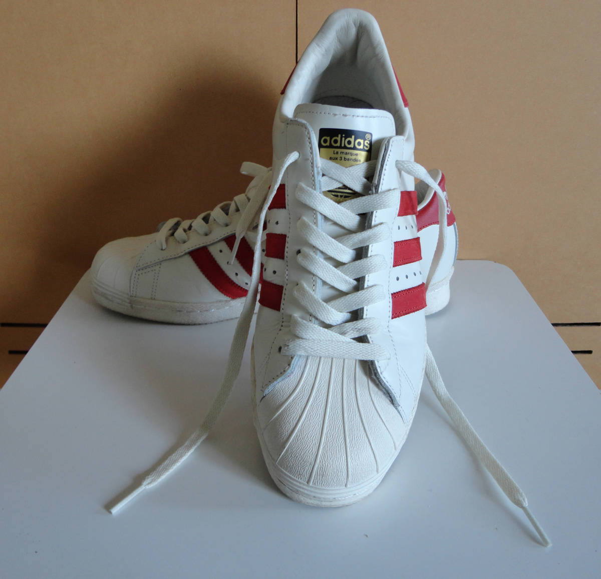 Superstar Vintage adidas superstar vintage 80 DP white/red US9，1