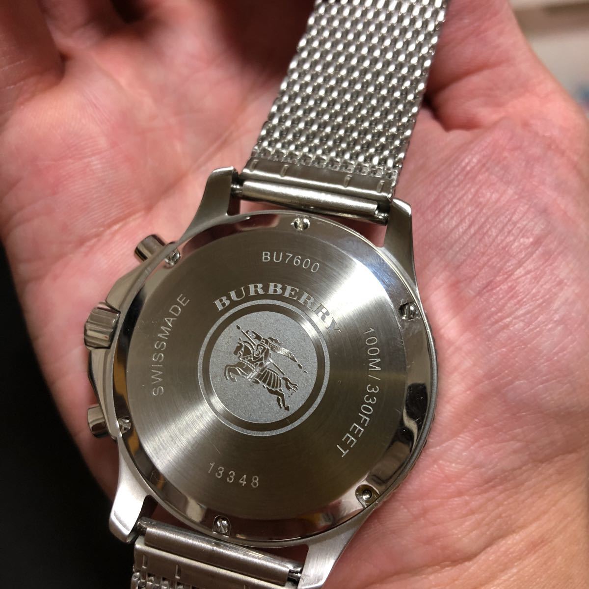 専用出品！ バーバリー メンズ時計 クロノグラフ BU7600 バーバリー は 