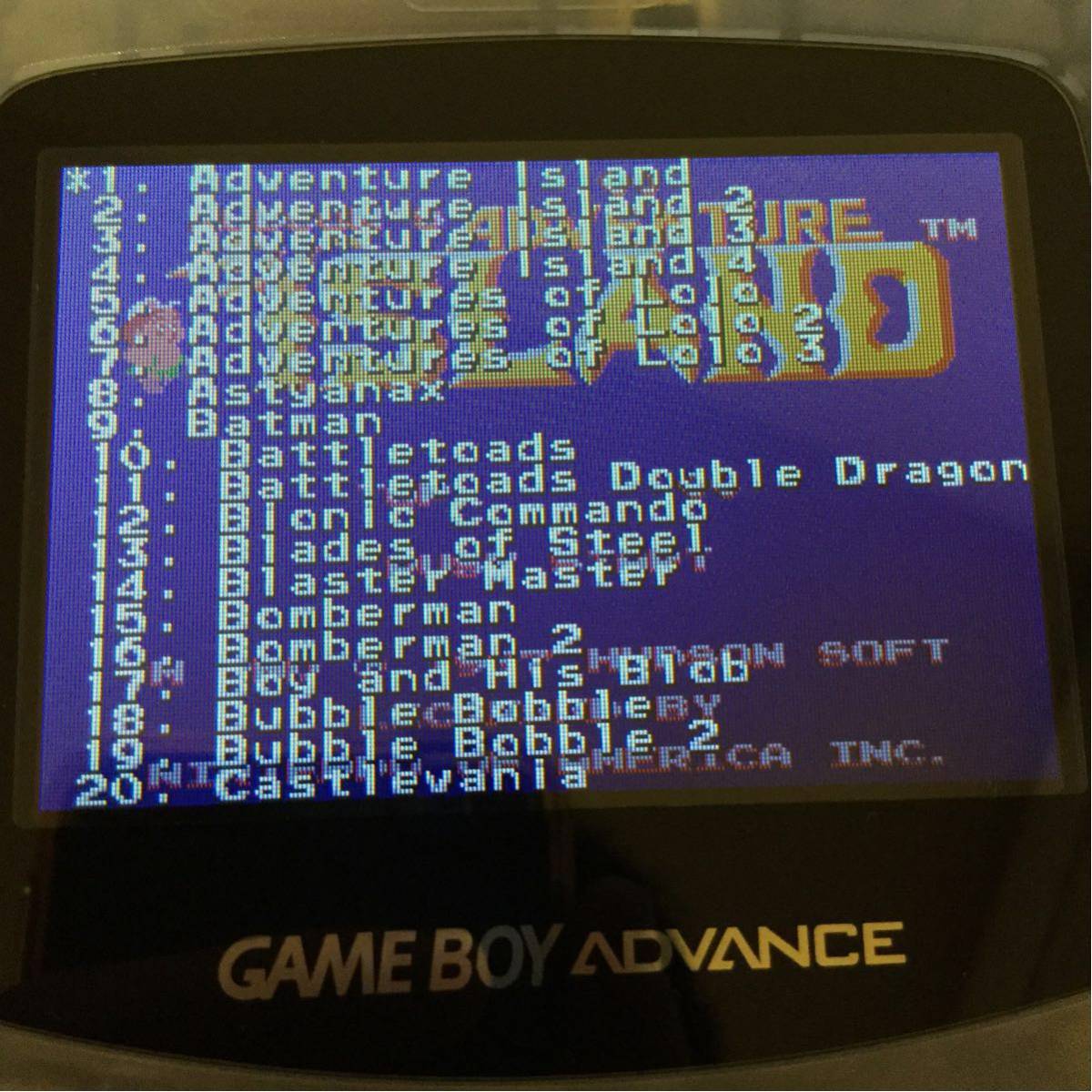 GBA NES ゲームボーイアドバンス ソフト FC 150in1 海外版_3