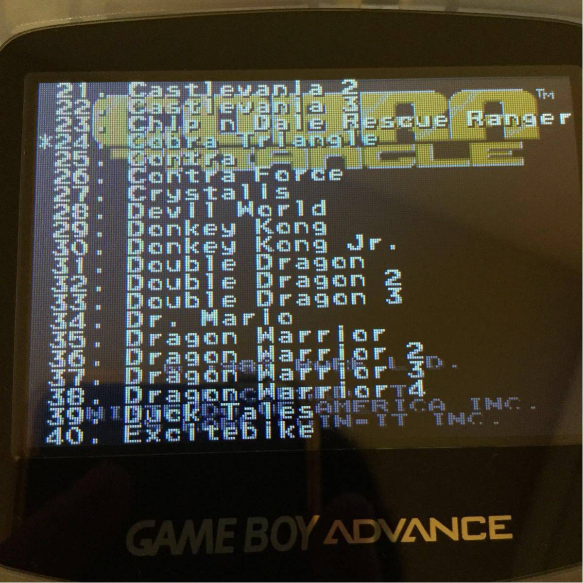 GBA NES ゲームボーイアドバンス ソフト FC 150in1 海外版_4
