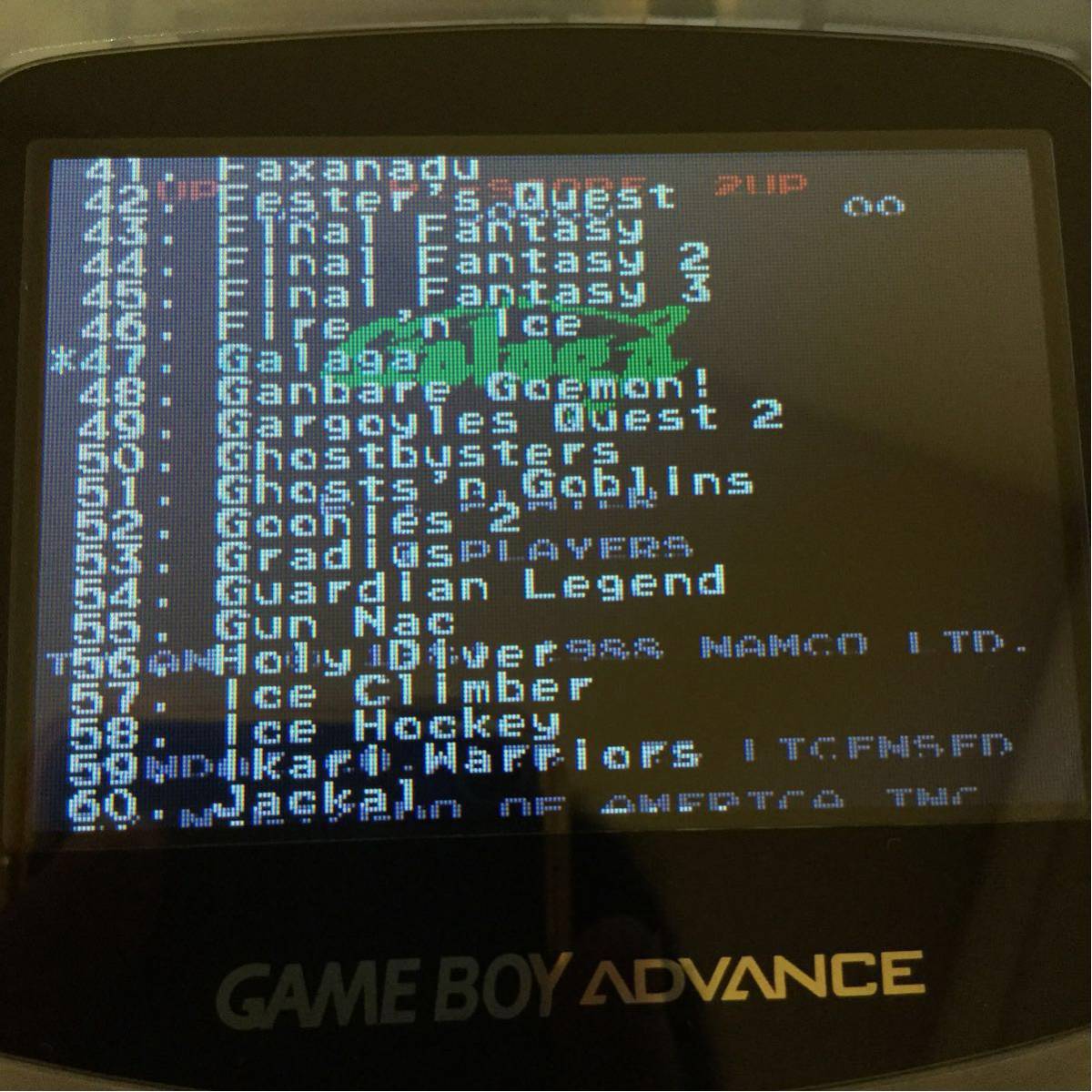 GBA NES ゲームボーイアドバンス ソフト FC 150in1 海外版_5