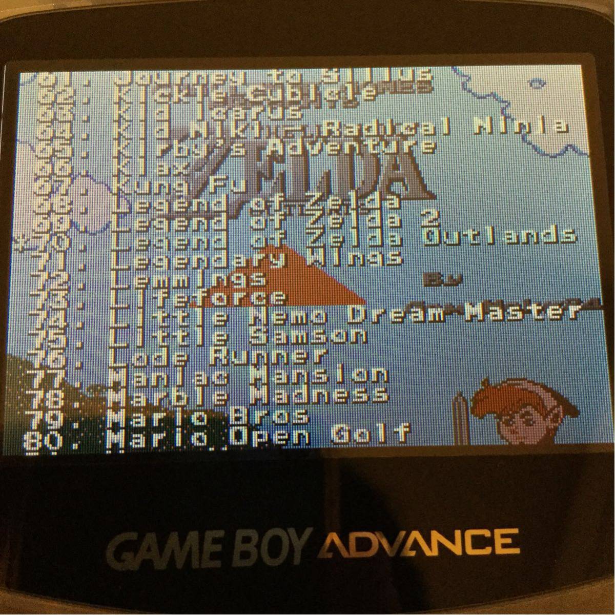 GBA NES ゲームボーイアドバンス ソフト FC 150in1 海外版_6