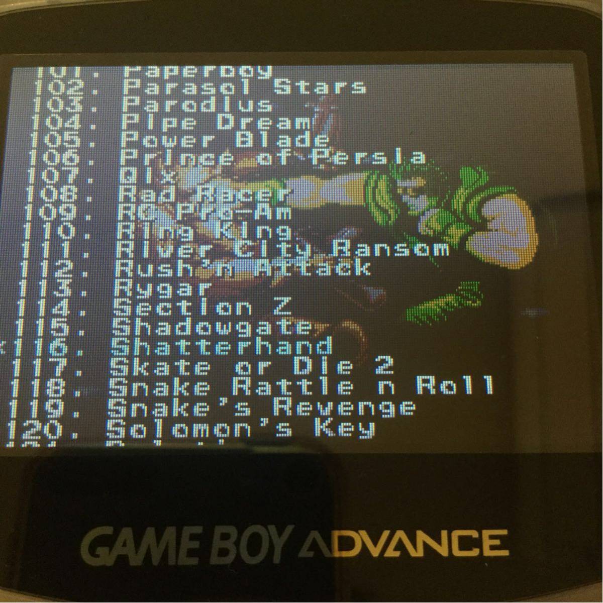 GBA NES ゲームボーイアドバンス ソフト FC 150in1 海外版_8