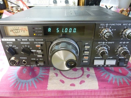 TS-660 動作品 ジャンク Yahoo!オークション TRIO TS-660 全リレー交換