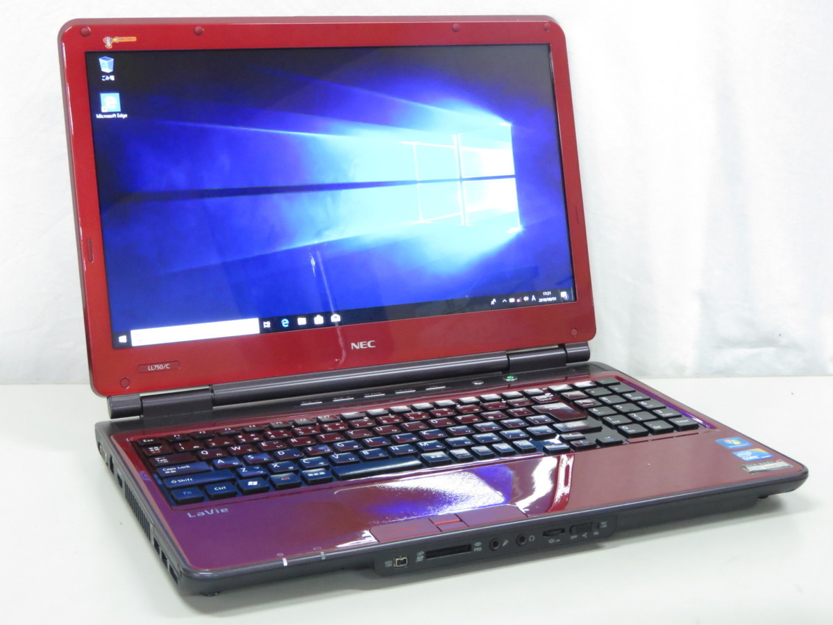 LaVie NEC 中古 Win10 中古パソコン LL750 L LAVIE ノート Office 中古 