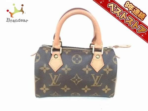 ルイヴィトン LOUIS VUITTON バッグ ハンドバッグ モノグラム・キャンバス モノグラム M41534 ミニ・スピーディ TH0967 美品 モノグラム