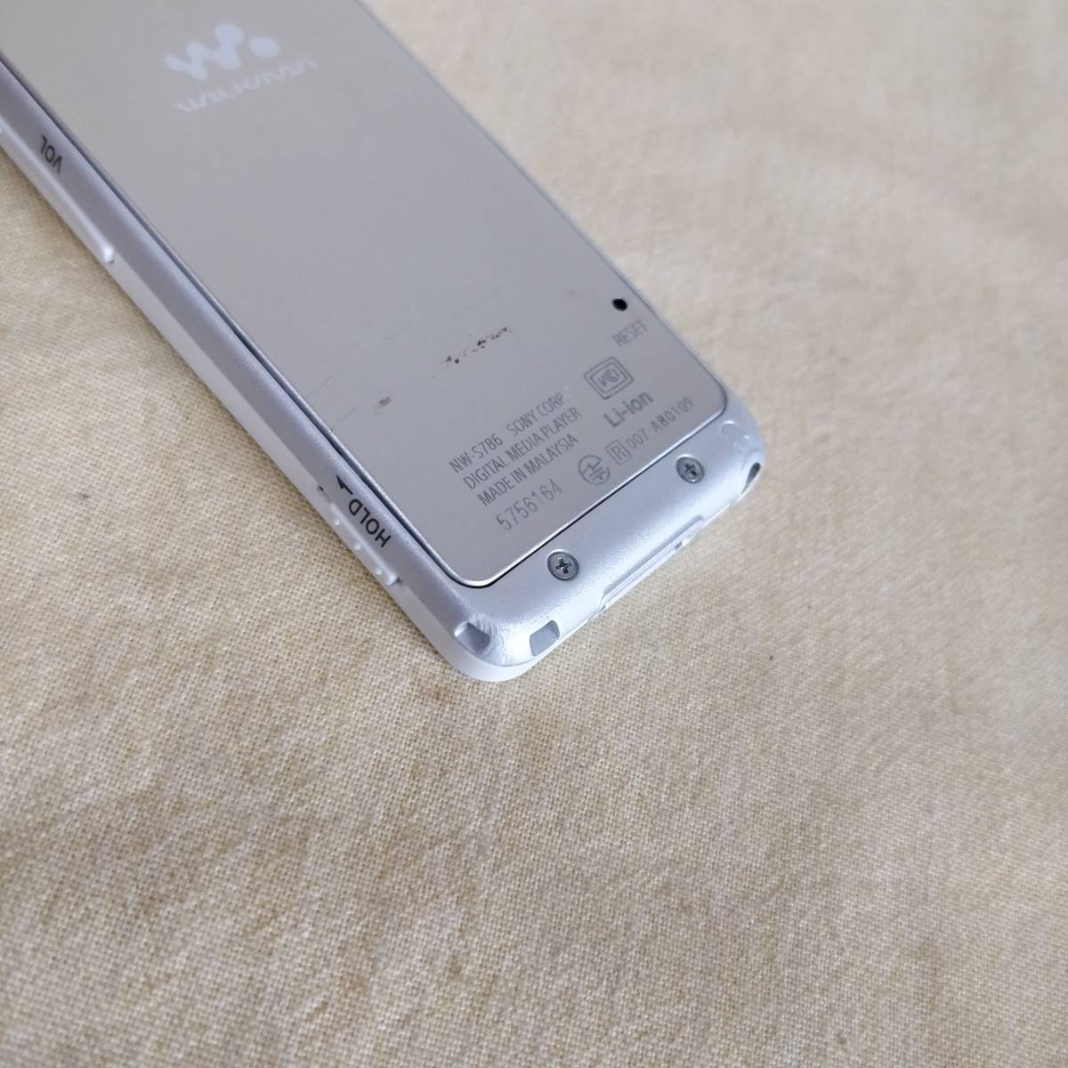 32GB SONY ホワイト Walkman NW 白 SONY walkman NW-S786 ホワイト